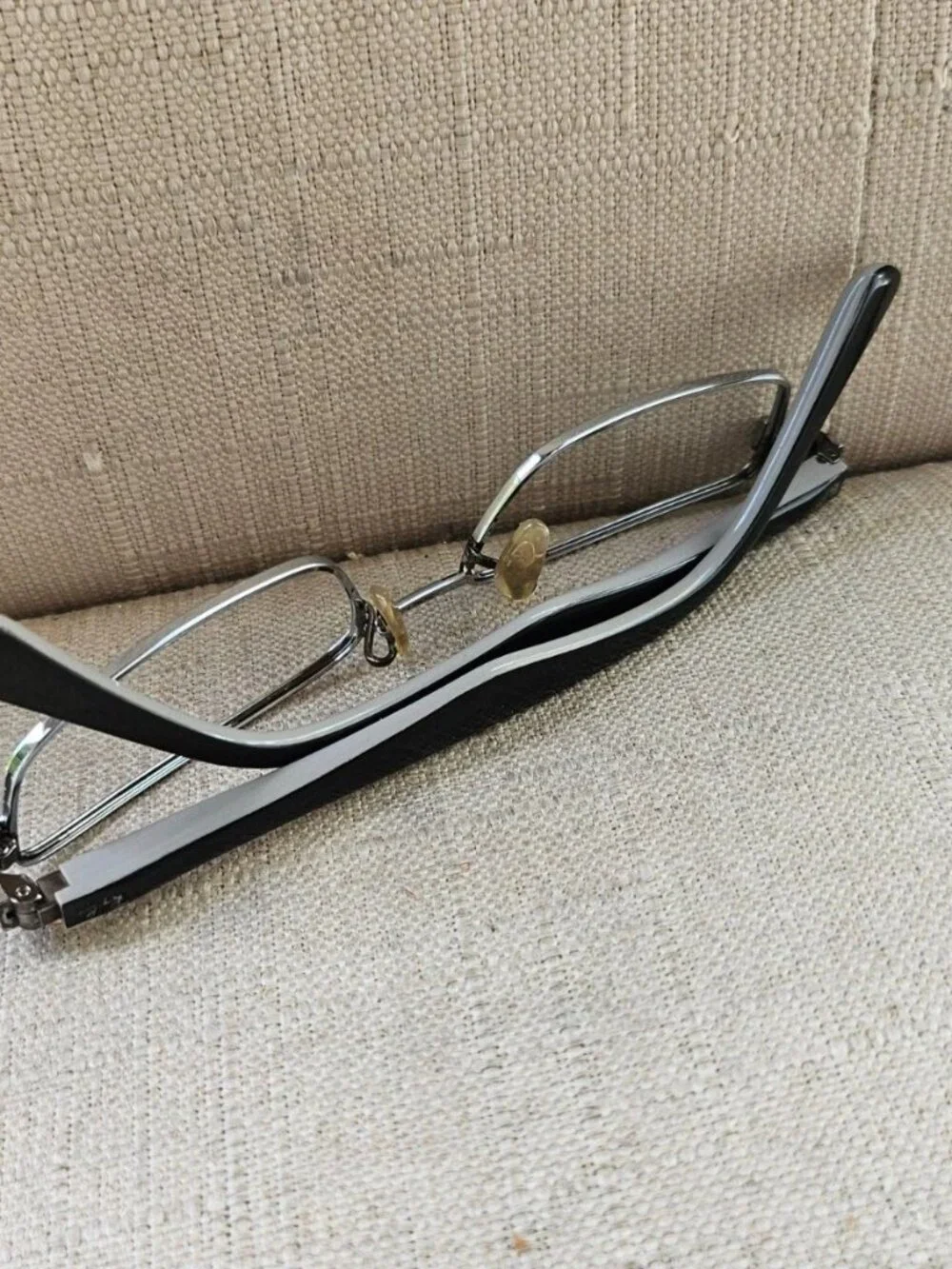 Ray-Ban Women Eyeglasses Frame Silver Tone Metal eyewear Glases RB6192